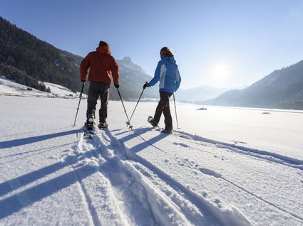 Wandern in Tannheim im Winter Wandern in Tannheim im Winter