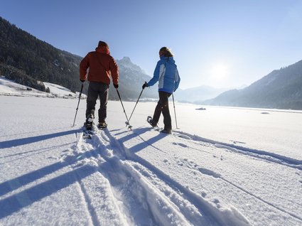 Wandern in Tannheim im Winter Wandern in Tannheim im Winter