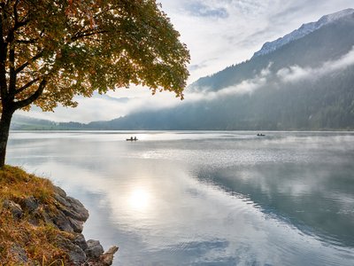 Going swimming at Haldensee Going swimming at Haldensee