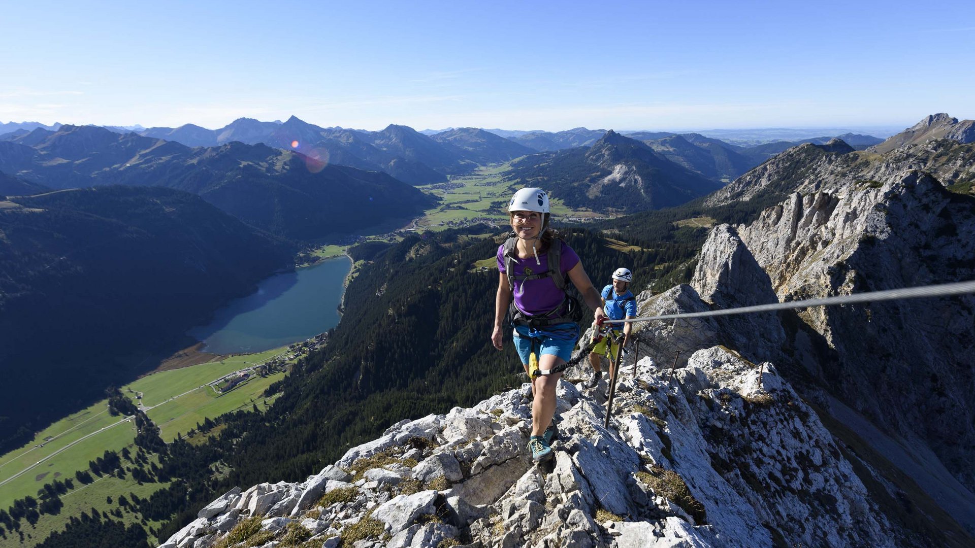 Klettern im Tannheimer Tal Klettern im Tannheimer Tal